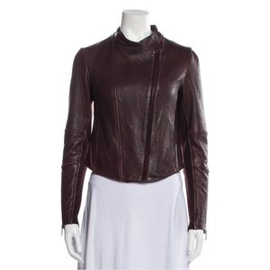 Vince Leather Biker Jacket - size small
